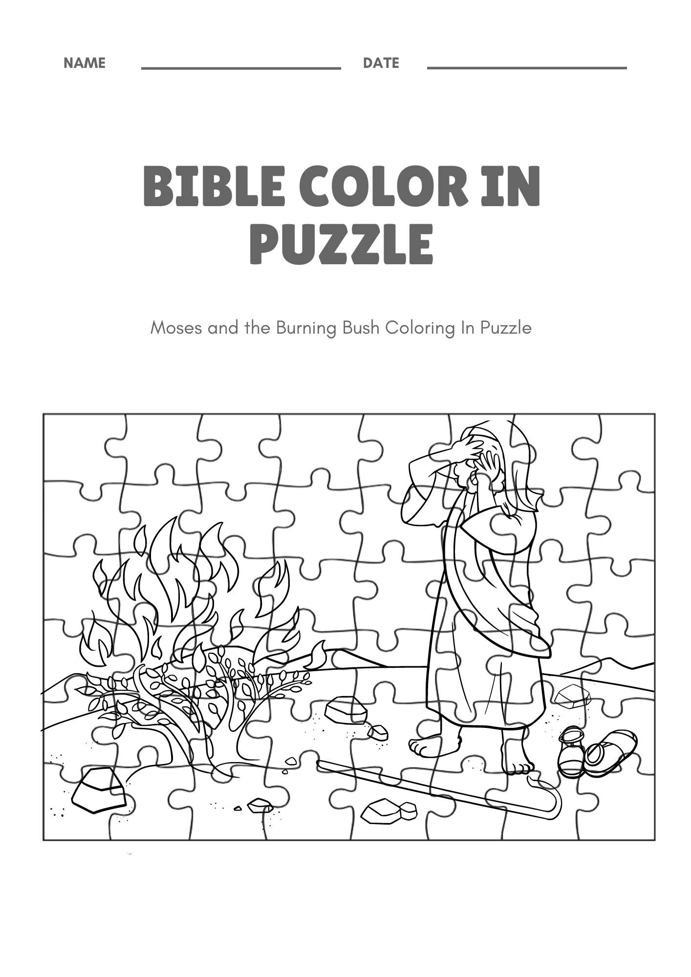 Children's Ministry Free Bible-themed Printables - Help My Kids Are Bored